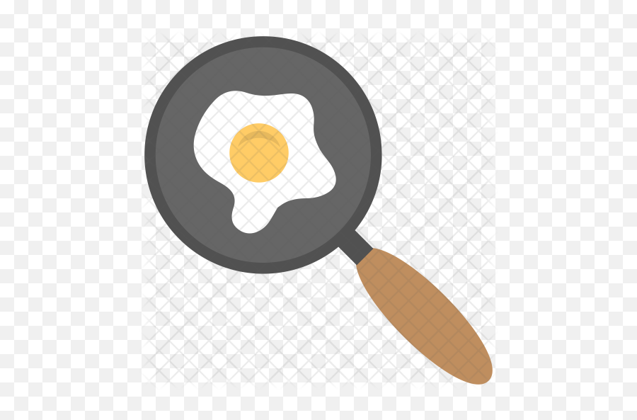 Fried Egg Icon Of Flat Style - Illustration Png,Fried Egg Png