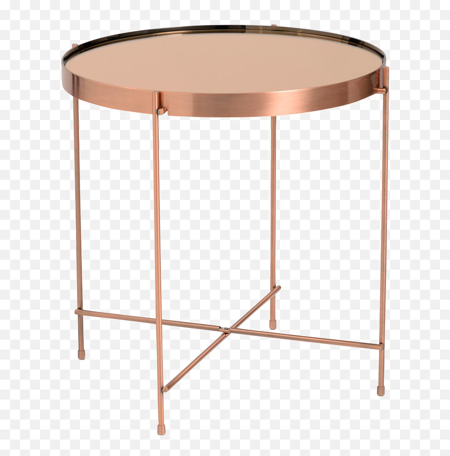 Drum Table Png Pic - Modern Copper Table,Side Table Png