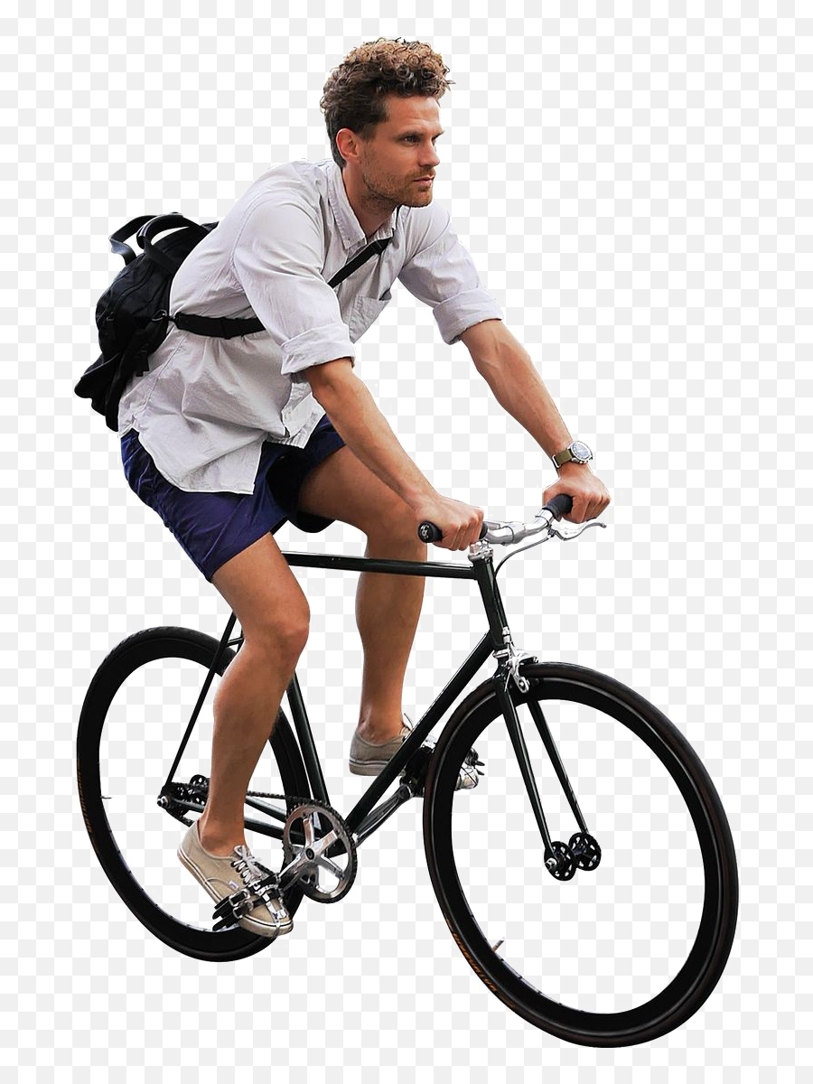 Man Riding Bike Png U0026 Free Bikepng Transparent - Ride Bicycle Png,Cycle Png