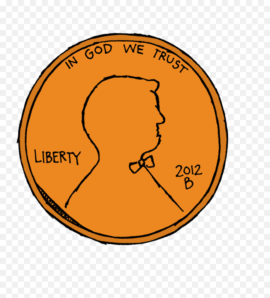 Quarter Png Penny Heads Clear Backround - Draw A Easy Coin,Quarter Png
