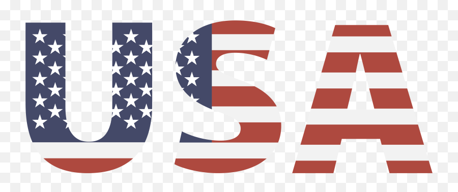 Download United Usa Of American States Flag Vector Clipart - Usa Flag Text Vector Free Download Png,American Flag Png Free