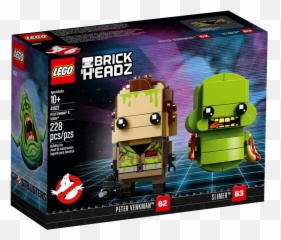 Download 41622 Peter Venkman U0026 Slimer - Lego Brickheadz Lego 41622 Png,Slimer Png