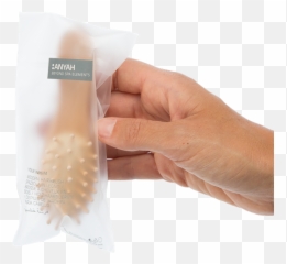 Wooden Hair Brush Anyah Gfl Skin Care - Hand png