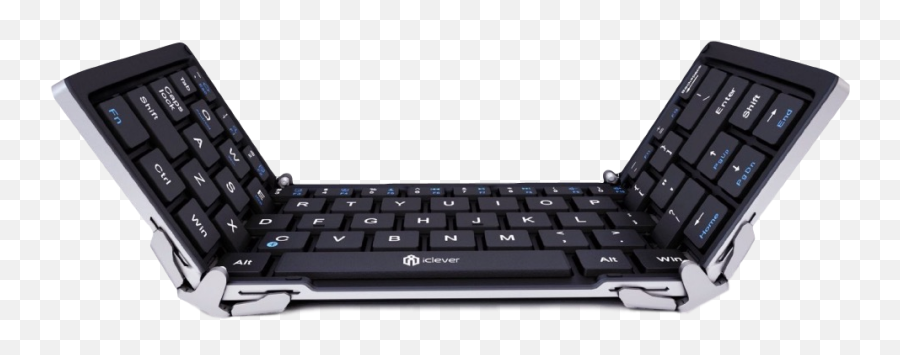 Iclever Foldable Wireless Keyboard Review Technology X - Folding Keyboards Png,Iphone Keyboard Png