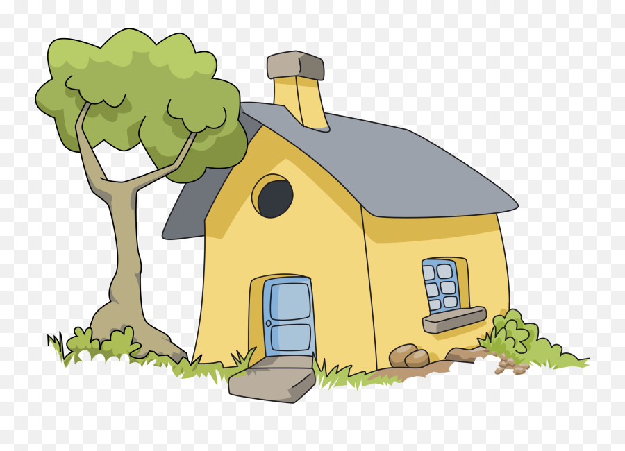 House Clipart Png 9 Station - Village House Clipart,House Cartoon Png -  free transparent png images 