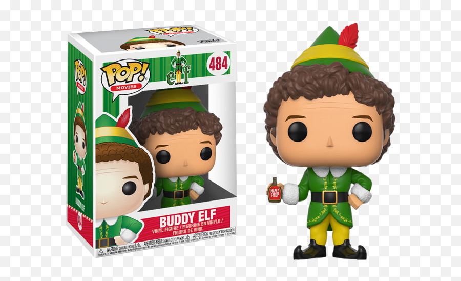 Funko Pop Elf Png Image - Buddy The Elf Pop,Bonzi Buddy Png
