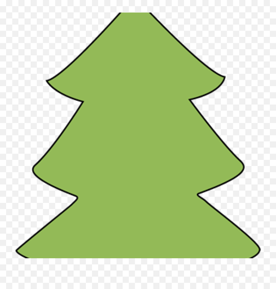 Clip Art Christmas Tree Pizza Clipart Hatenylo - Christmas Printable Cut Out Green Christmas Tree Png,Christmas Tree Clipart Transparent Background