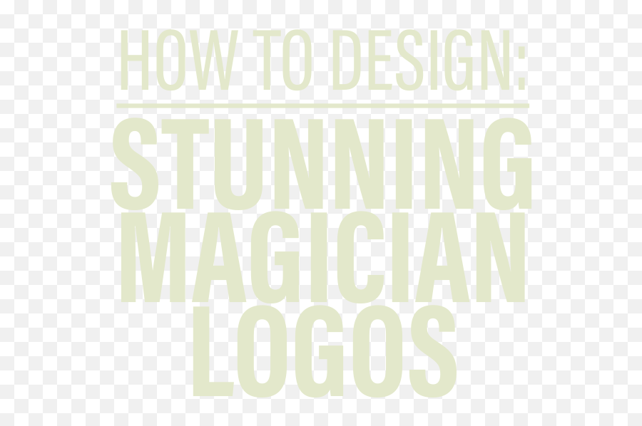 6 Steps To Stunning Magician Logo Design - Vertical Png,Magician Logo