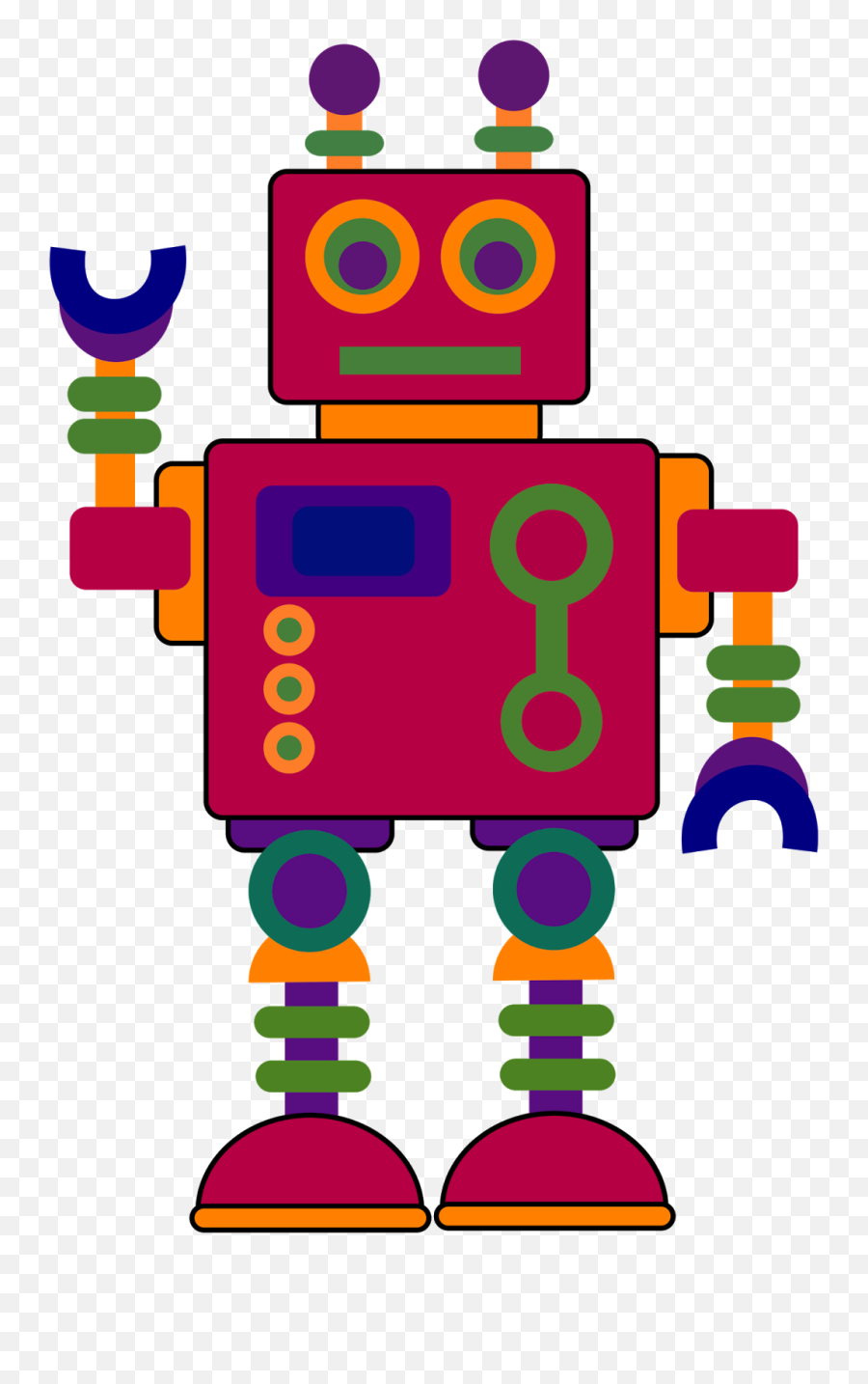Robot Clipart - Robot Clipart Png,Robot Clipart Png