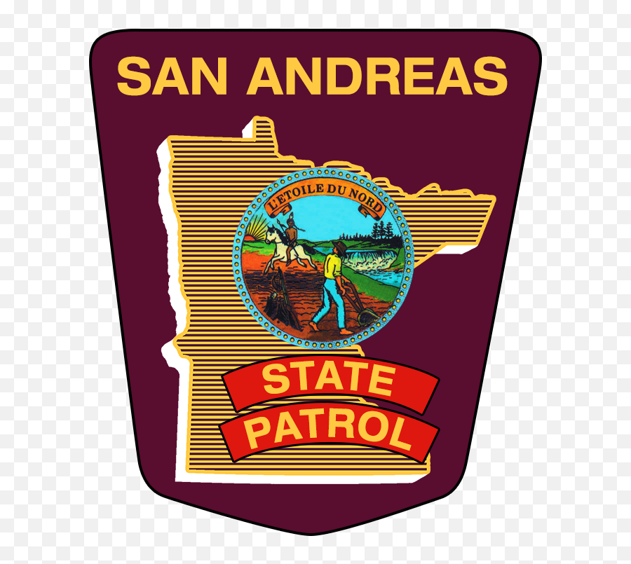 50 States Of San Andreas - State Of San Andreas Logo Png,San Andreas Highway Patrol Logo