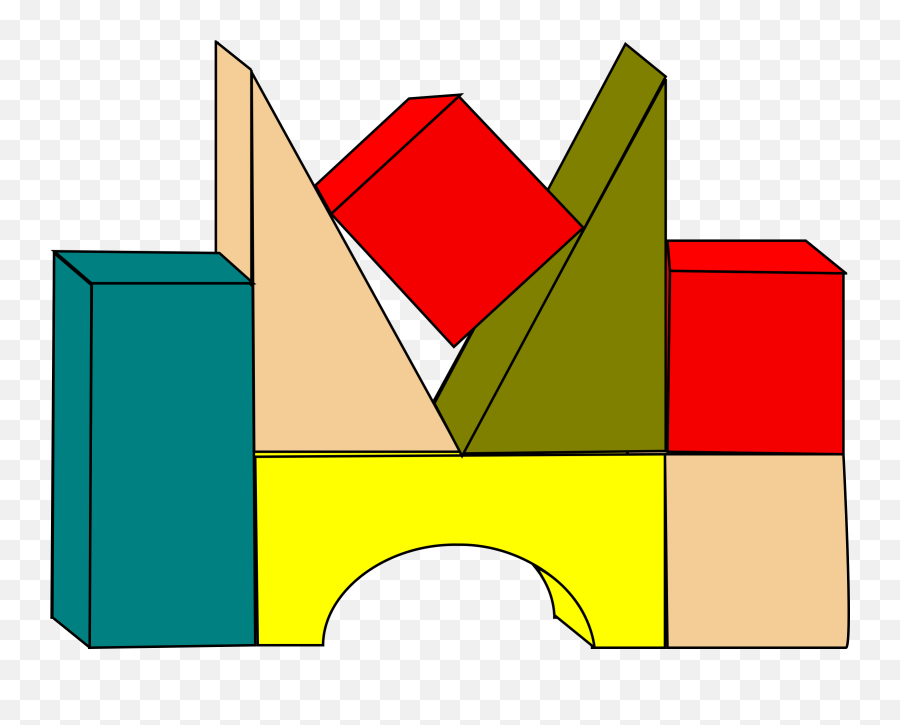 Building Blocks Clip Art - Transparent Building Blocks Clipart Png,Building Blocks Png
