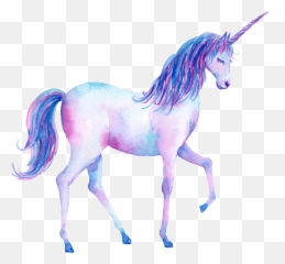 Unicorn Walking - Unicorn Walking On A Rainbow Png,Rainbow Unicorn Png