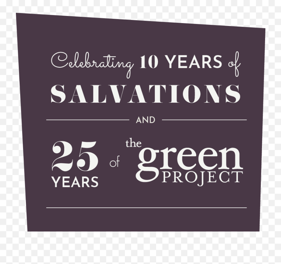 Salvations U2014 The Green Project - Haha Bar And Grill Png,Green Rectangle Png