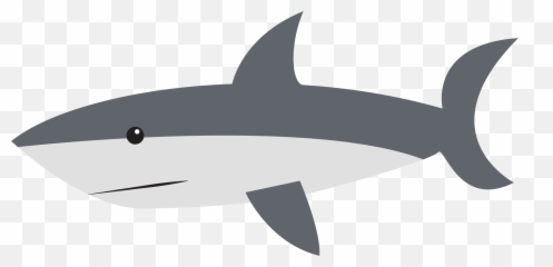Haj Png Transparent Hajpng Images Pluspng - Cartoon Transparent Background Shark Png,Fin Png