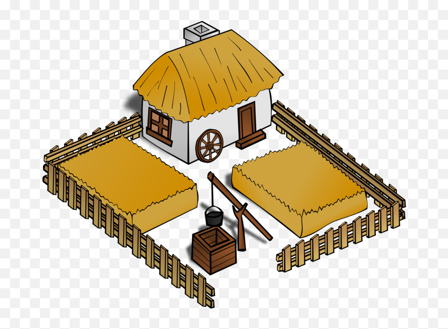 Kisscc0 Farmer Farmhouse Computer Icons - Medieval Farm Clipart Png,Farmhouse Png