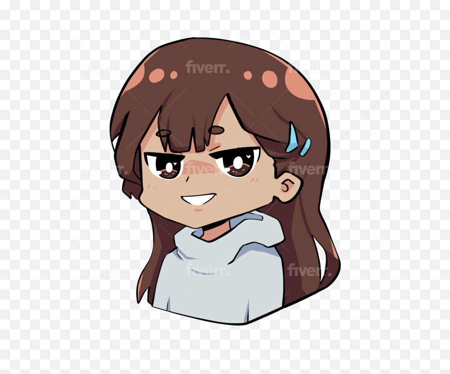 Draw Chibi Character Icon By Wyrenmelon28 Fiverr - Happy Png,Character Icon