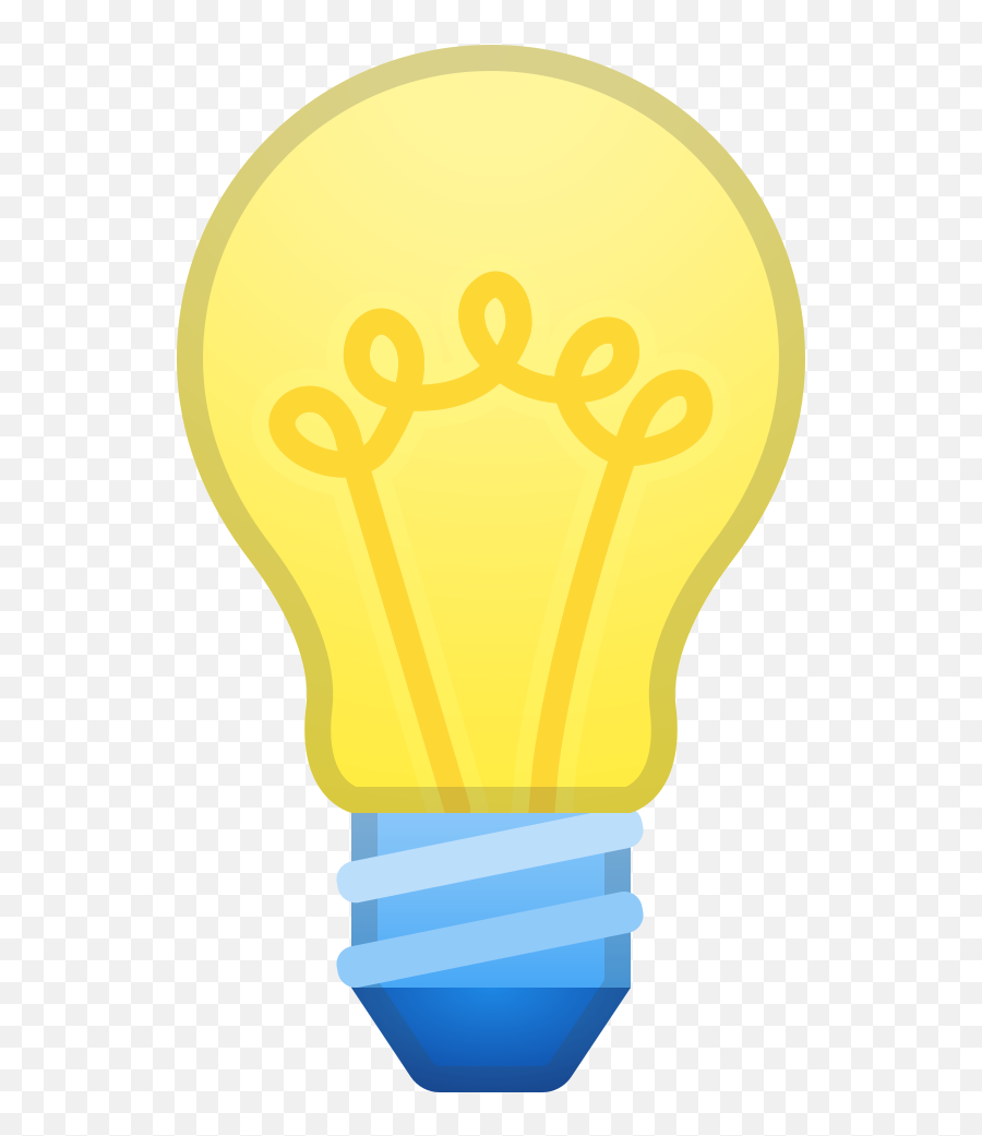 Light Bulb Icon - Lightbulb Emoji Black Background Png,Bulb Icon
