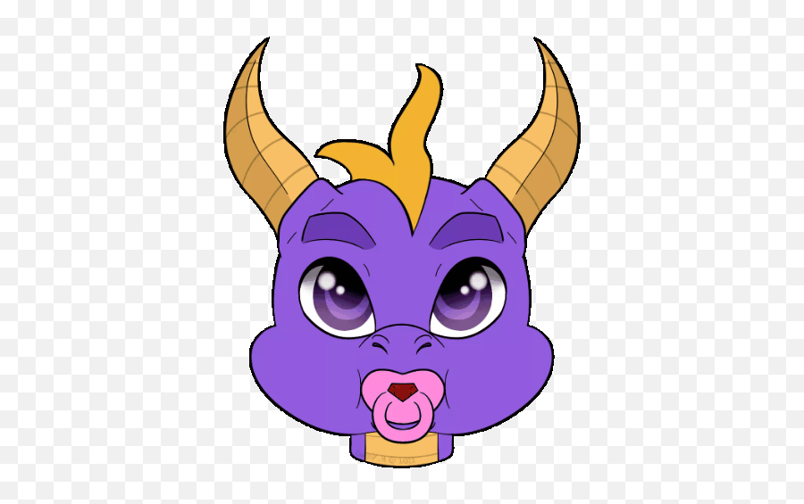 Spyro Binky Gif - Fictional Character Png,Spyro Icon
