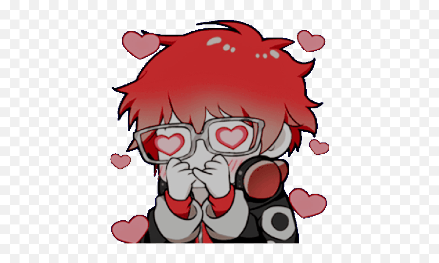 Mystic Messenger Video Game Gif - Mysticmessenger Videogame Cute Discover U0026 Share Gifs 707 Sticker Png,Mystic Messenger 707 Icon