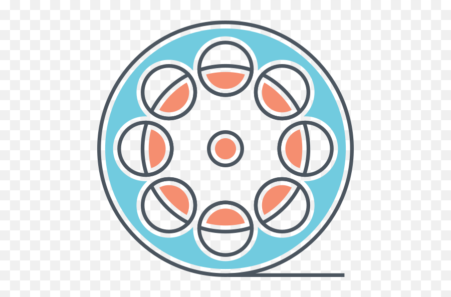 Film Reel Vector Icons Free Download In - Dot Png,Reel To Reel Icon