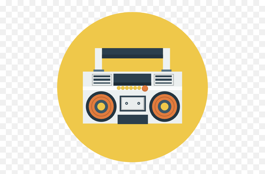 Boombox Icon - Radio Png,Boom Box Png