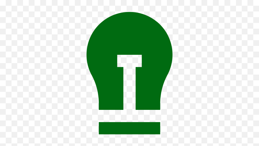 Green Light Bulb Icon - Icon Png,Green Light Icon Png
