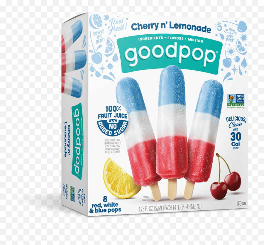 Red White U0026 Blue Pops Pack - Goodpop Good Pop Red White Blue Png,Fruit Icon Pack