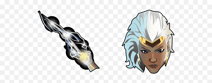 Fortnite Cursor With Storm Skin - Cool Cursors Sweezy Fictional Character Png,Fortnite Storm Icon