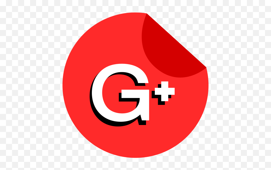 G Google Red Social Networks Stickers Free Icon Of - Icono De Google Rojo Png,Google Icon Color