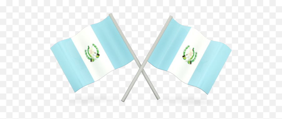 Two Wavy Flags - Flag Of Guatemala Png,Guatemala Flag Png
