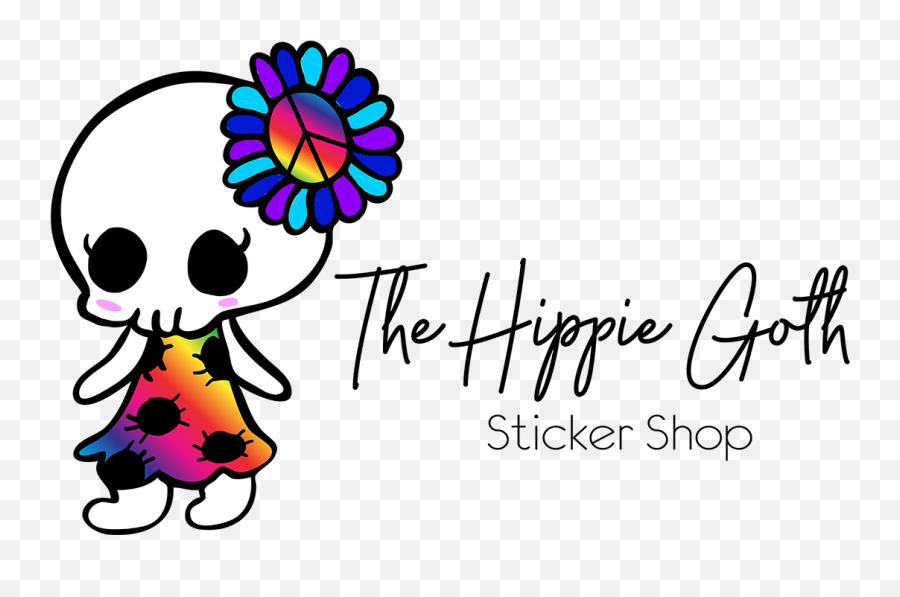 Decorative U2013 The Hippie Goth - Free Printable Goth Stickers Pdf Png,Pastel Goth Icon