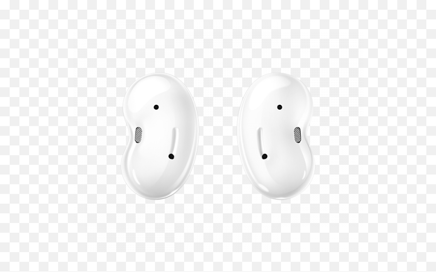 Samsung Galaxy Buds Live Earbuds With Active Noise Cancellation - Mystic White Solid Png,Samsung Icon Earbuds