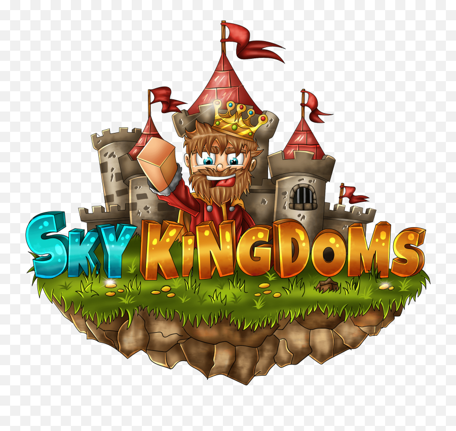 Vote - Sky Kingdoms Illustration Png,Minecraft Logo No Background