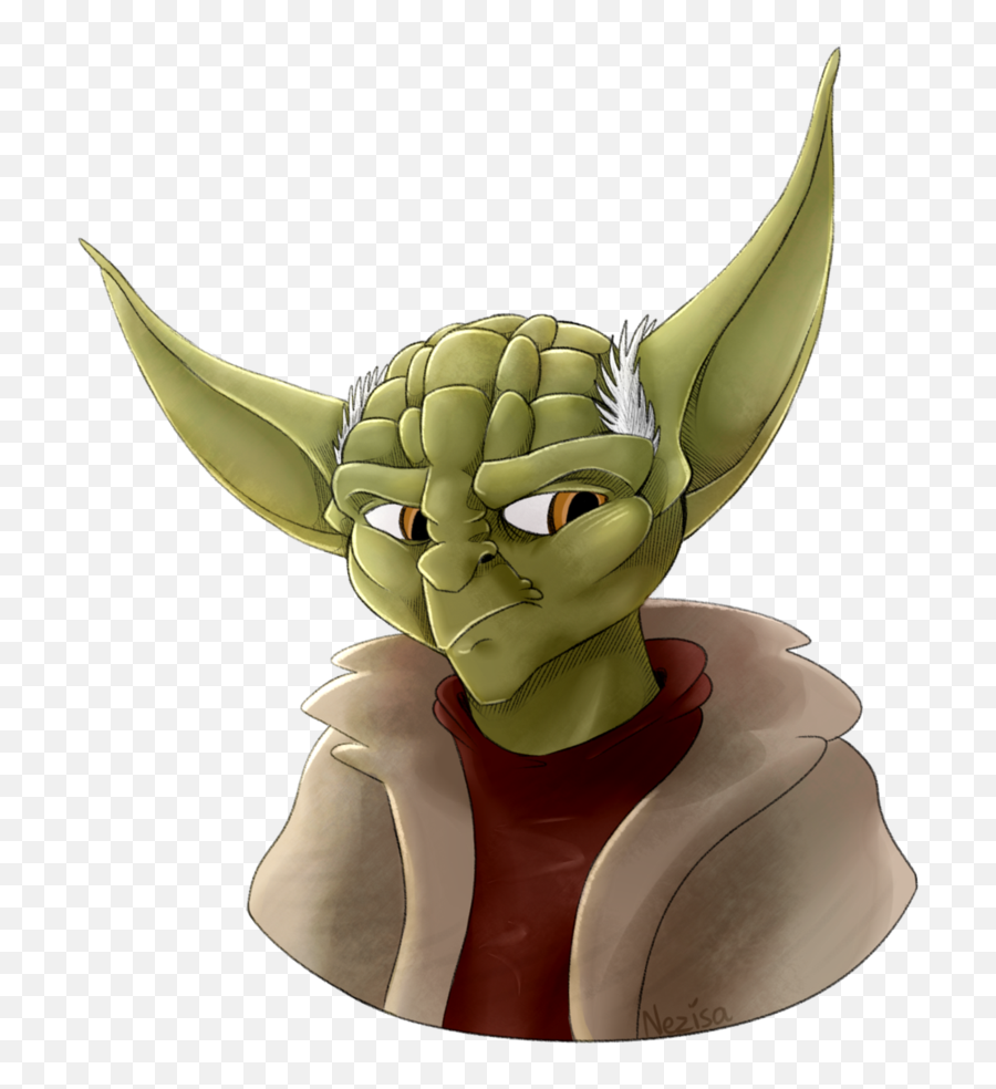 Yoda Head Png - Cartoon,Yoda Png