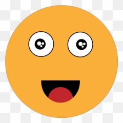 Sun Face Smiling Happy - Yellow png