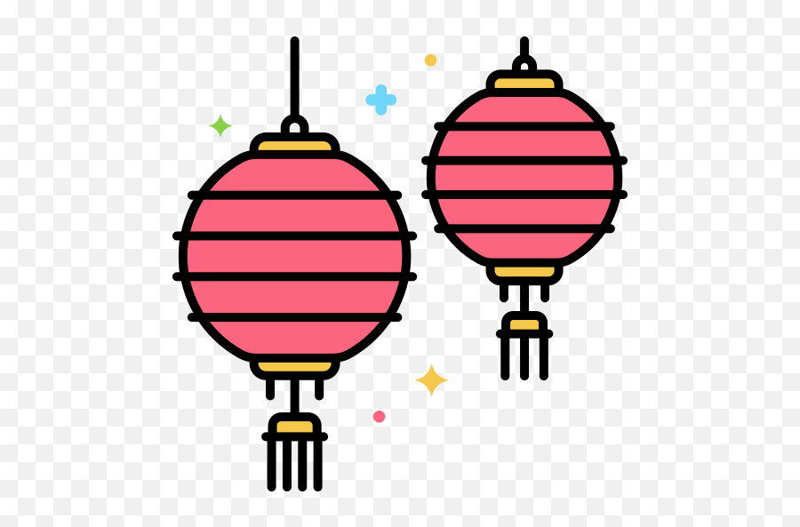 Download Chinese New Year Icon Flaticons Lineal Color Style - Vertical Png,New Years Eve Icon