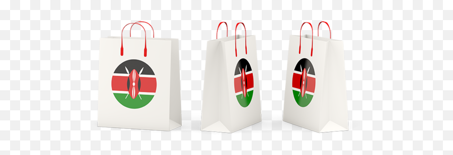 Shopping Bags Illustration Of Flag Kenya - Flag Png,Shopping Bags Icon
