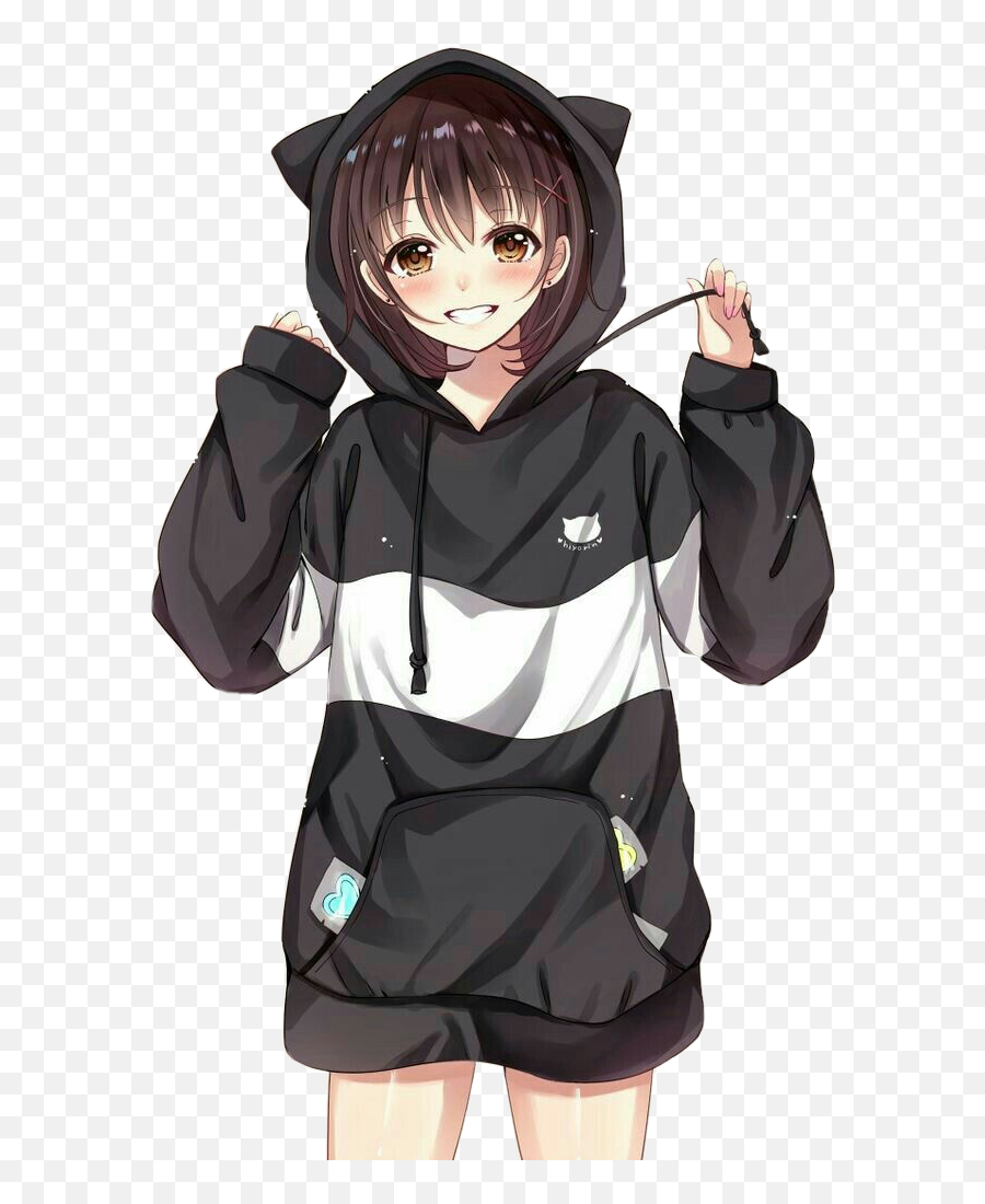 Cute Hoodie Anime Girlroyaltechsystemscoin - Fondos De Pantalla Menhera Chan Png,Anime Girl Wallpaper Hd Icon