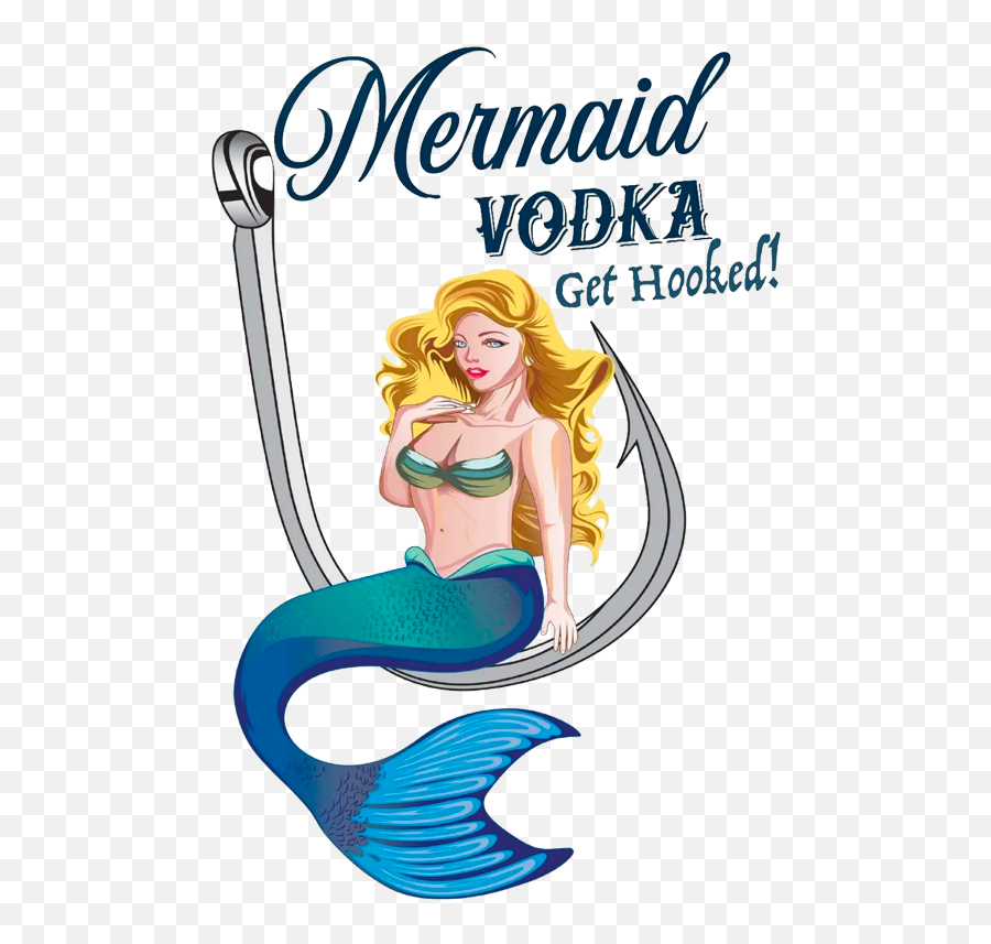 Vodka Products Artisanal Spirit Mermaid - Mermaid Vodka Logo Png,Mermaid Icon To Help You