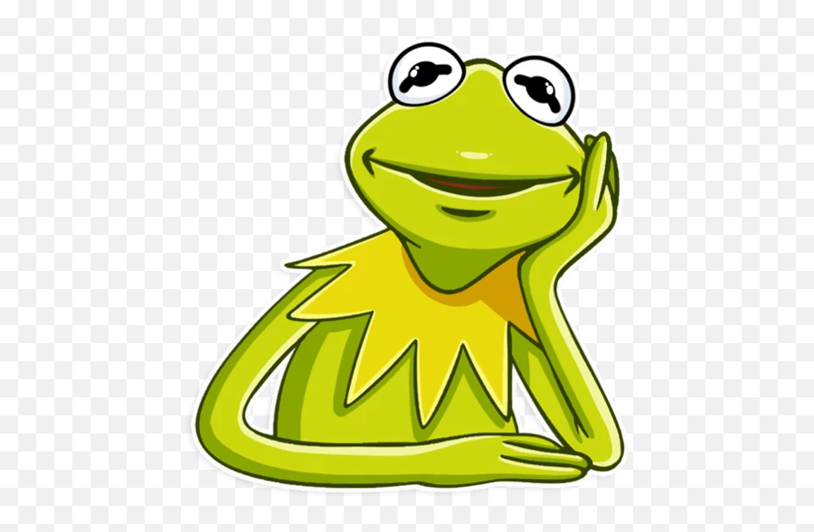 Kermit The Frog - Telegram Sticker Kermit The Frog Animated Png,Kermit Png