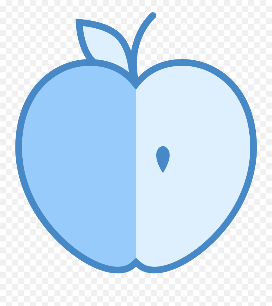 The Icon Is A Picture Of An Apple - Heart Clipart Full Fresh Png,Apple Icon Sizes