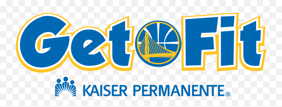 Get Fit Time Out - Golden State Warriors Kaiser Permanente Png,Golden State Warriors Logo Png