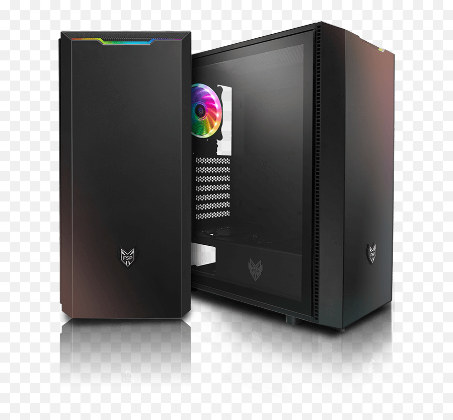 Cmt350 Case Fsplifestyle - Fsp Cmt 350 Rgb Png,Fan Icon On Computer Case