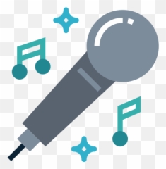 Karaoke - Free music icons png