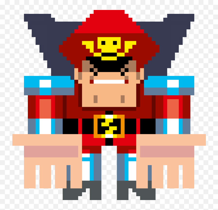 Eboy Rzr - Mbison07k16png Illustration,M Bison Png