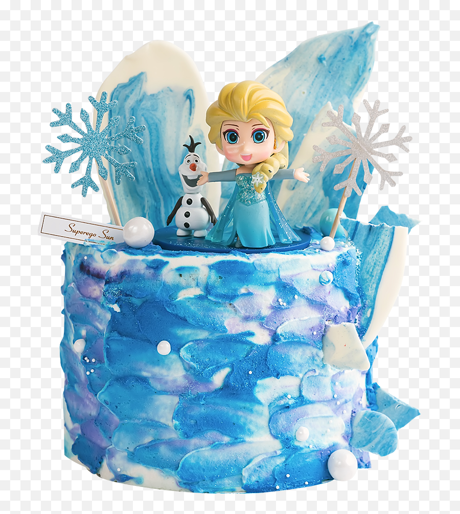 Frozen Elsa Cake Png Transparent
