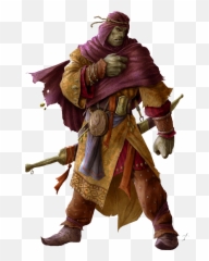 Download 1358088856 - Orque 1508754517 Pathfinder Half Orc Arabian Half Orc Png,Pathfinder Png