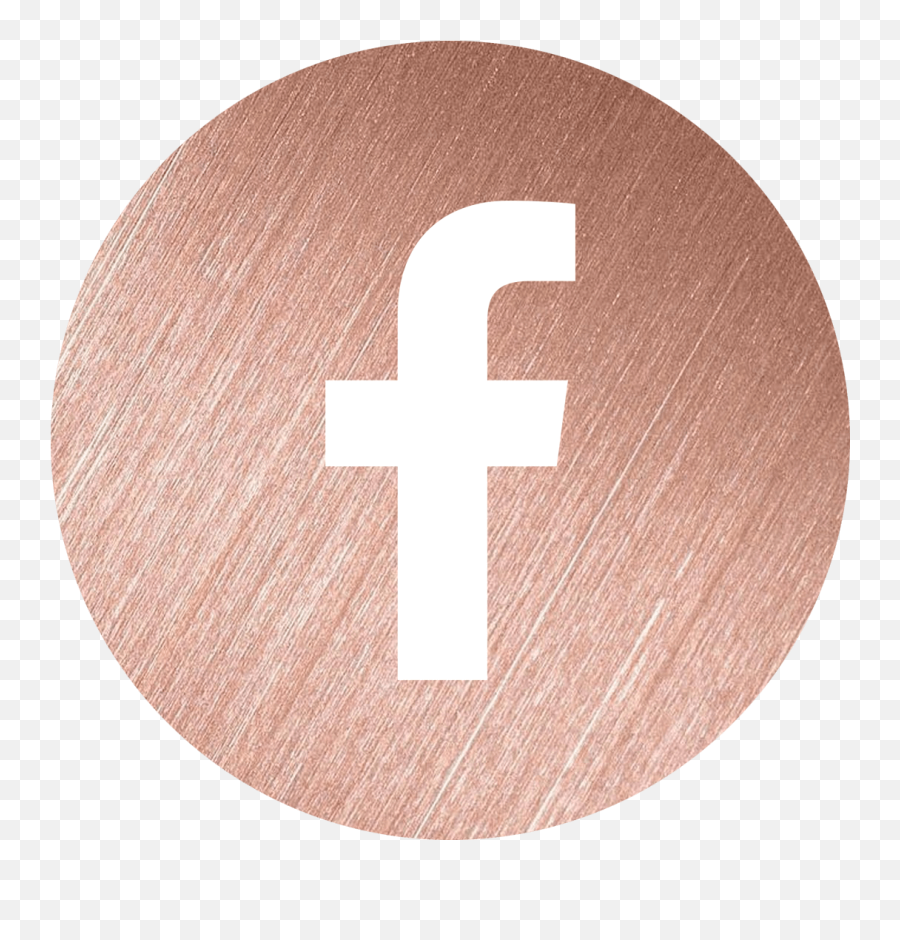 Download Miss Mariss Instagram - Rose Gold Facebook Logo Png,Facbook Logo