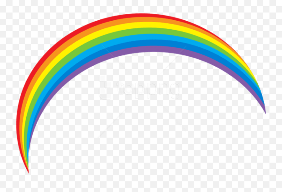 Free Png Download Transparent Rainbow - Rainbow Png,Rainbow Clipart Transparent Background