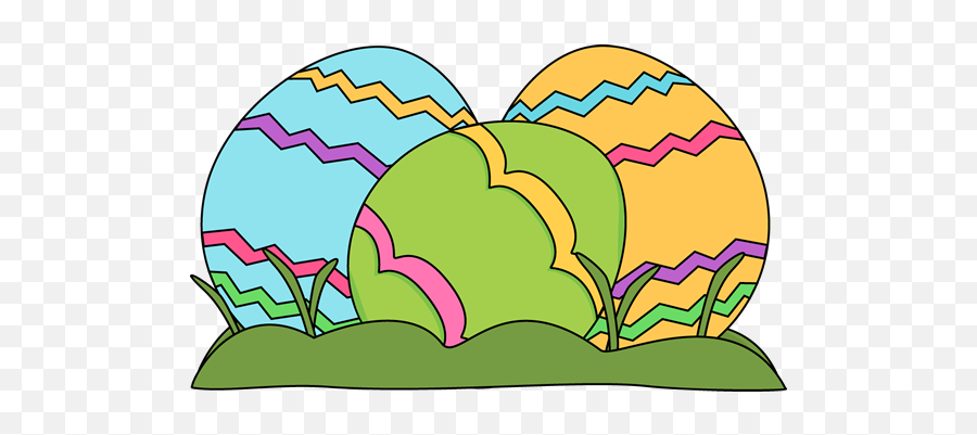 Easter Eggs In Grass Clip Art Creative Christmas Crafts - Printable Easter Clip Art Free Png,Easter Grass Png